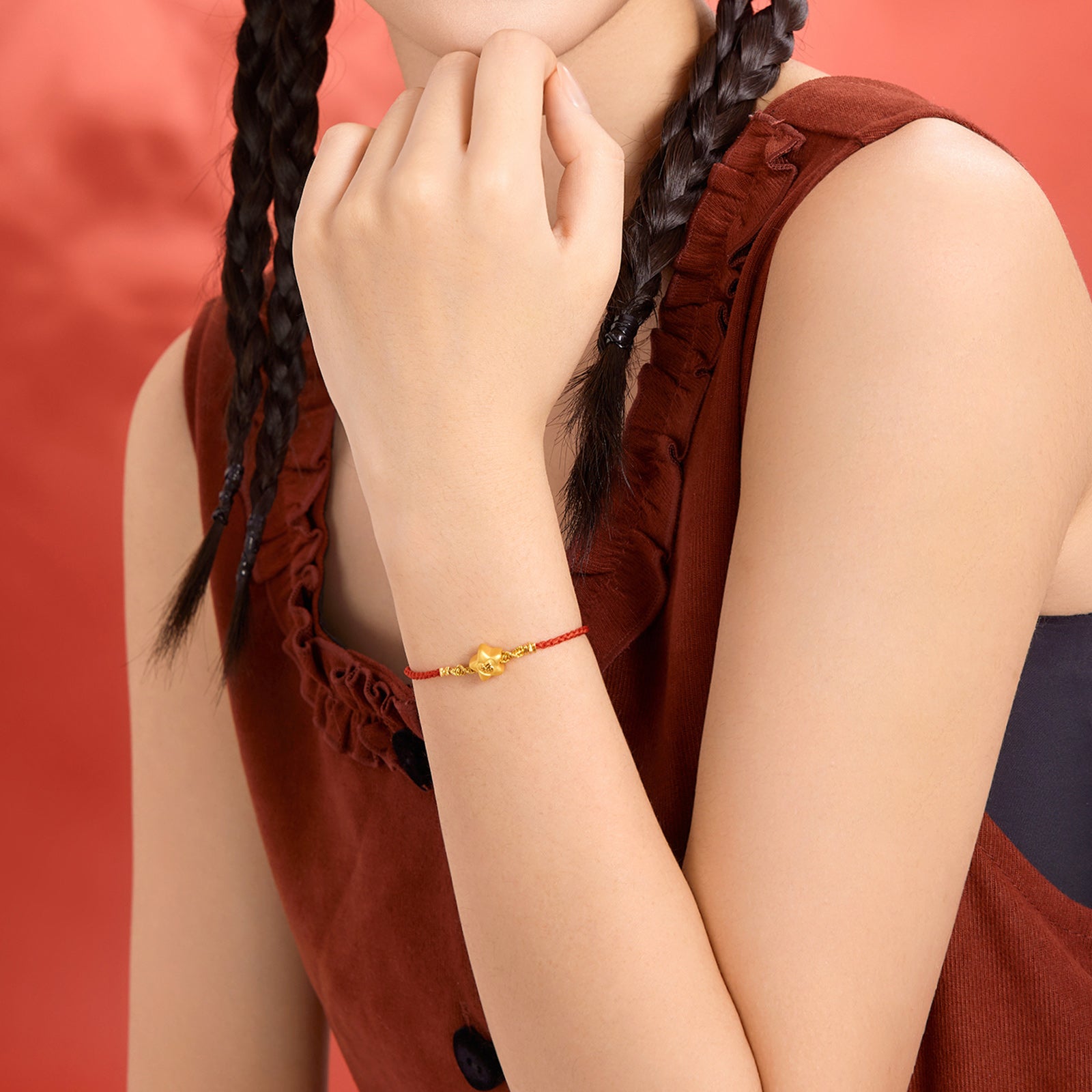 24K金手鍊0.8-1.1克福A1712697