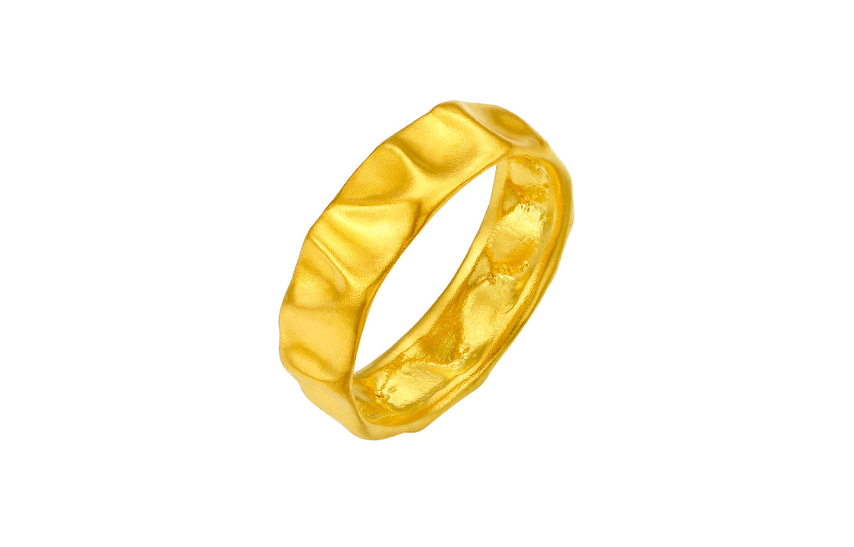 999 24K Gold Ring 3.6-5.1g A0111512