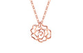   18K Rose Gold Pendant Necklace              Flower 0.59-0.89g KI066879