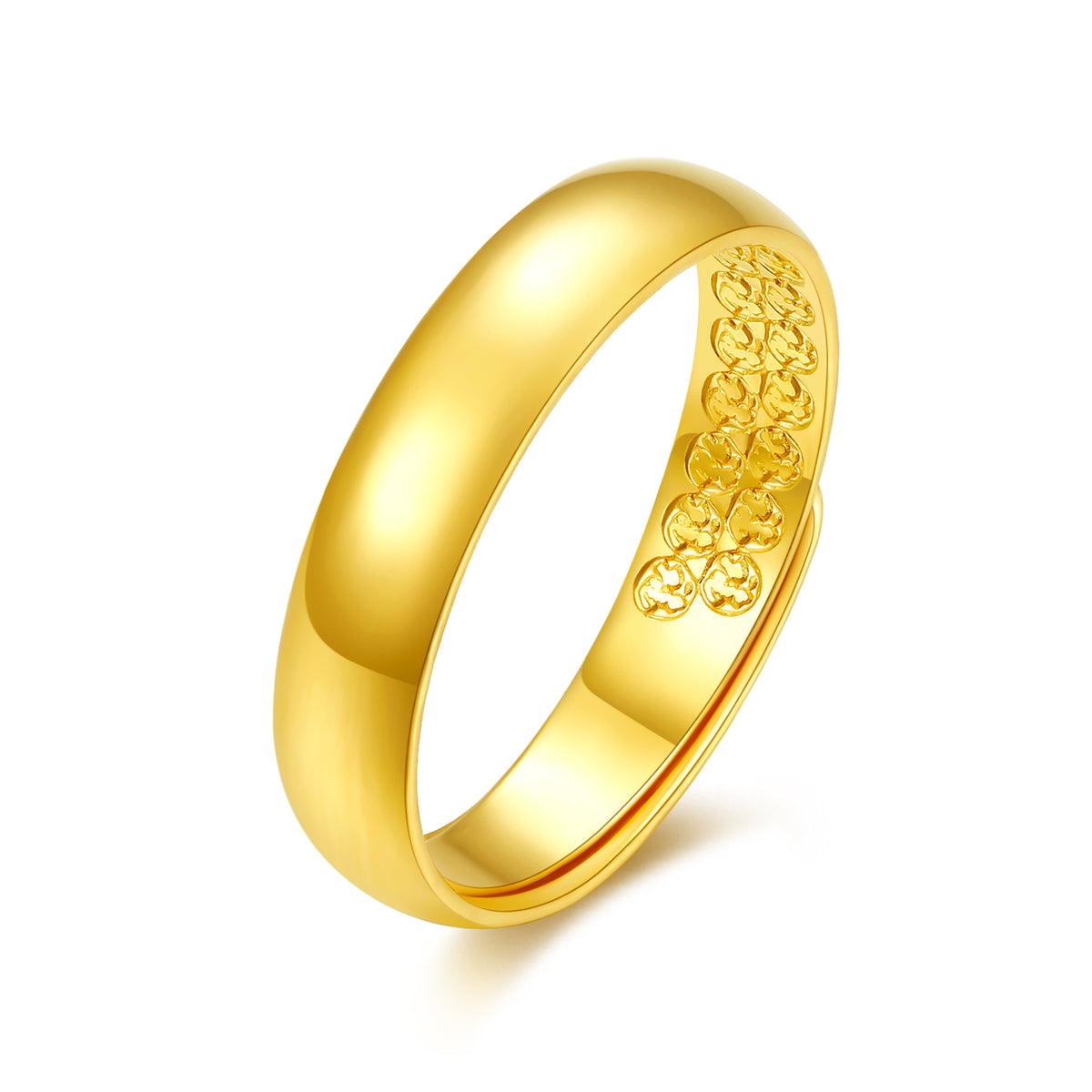 999 24K Gold Ring 3.5-3.9g AA010916