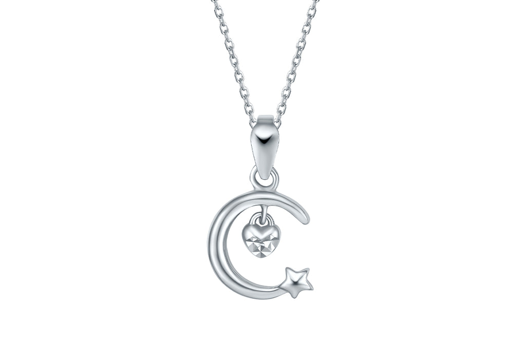 950 Platinum Pendant              Moon 1.25-1.65g PT045072