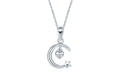 950 Platinum Pendant              Moon 1.25-1.65g PT045072