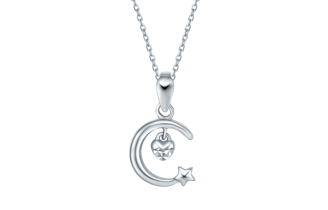 950 Platinum Pendant              Moon 1.25-1.65g PT045072