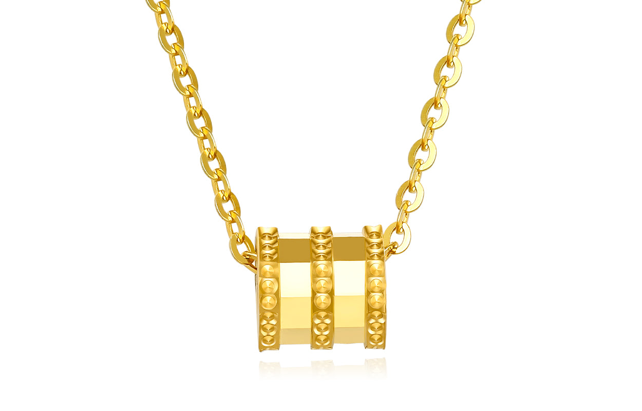 "infinite" 24K Gold Pendant 0.5-0.75g A048775