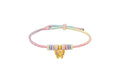 "Pop wu~" 24K Gold Charm Bracelet Butterfly 0.55-0.75g A1615766
