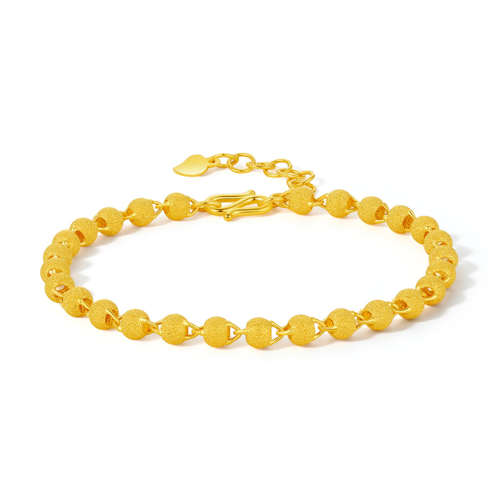 999 24K Gold Chain Bracelet 6-7g A0711065