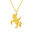 "Year of the Horse" 24K Gold Pendant Horse 2-2.3g A0415546