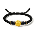 24K Gold String Bracelet 8-8.5mm 1.3-1.6g A1712053