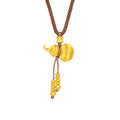 999 24K Gold Pendant Gourd 6.5-8.5g A0416372