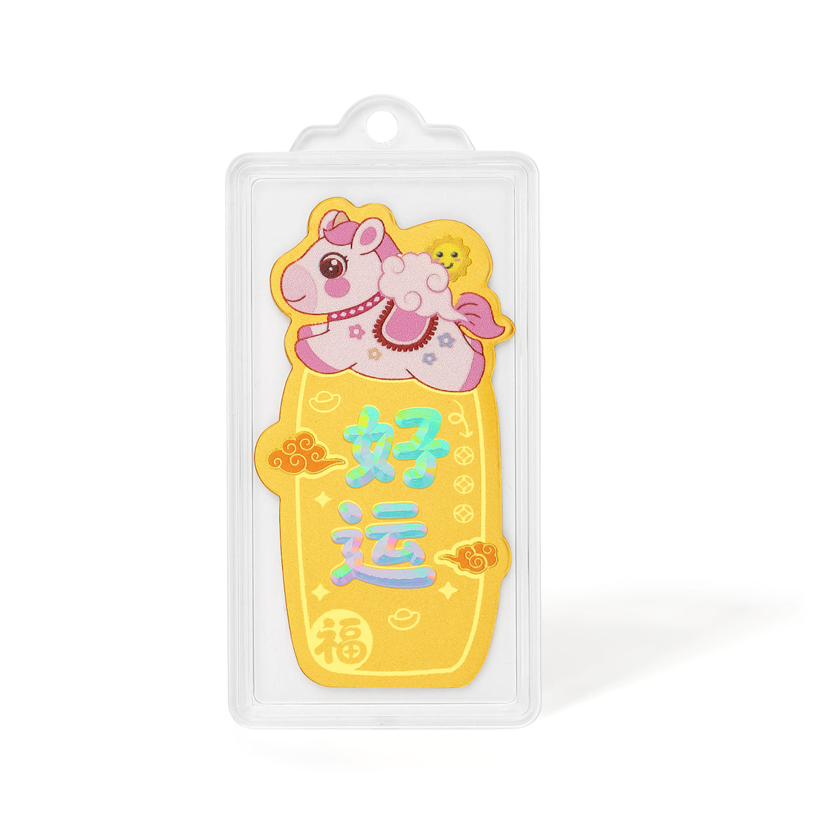 999 24K Gold Amulet 0.002g A2525526