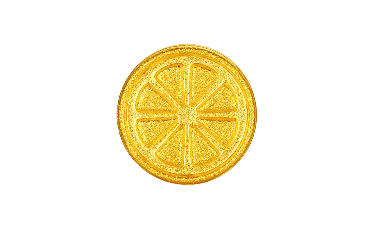 999 24K Gold Gold Ingot Lemon 1-1.02g A2015016