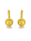 999 24K Gold Earrings 1.2-1.4g AA091142