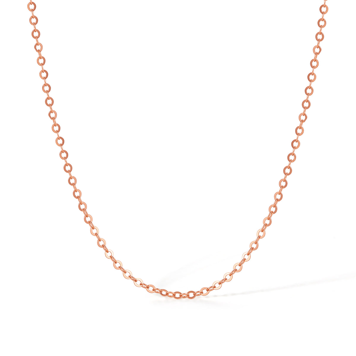 18K Rose Gold Necklace 0.7-0.8g C0510283