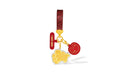 "Chinese Culture Collection - Dan Qing" 999 24K Gold Keychain Horse 0.01g A2536241