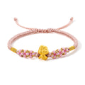 "Chinese Zodiac Snake" 24K Gold String Bracelet Snake 0.35-0.5g A1713269