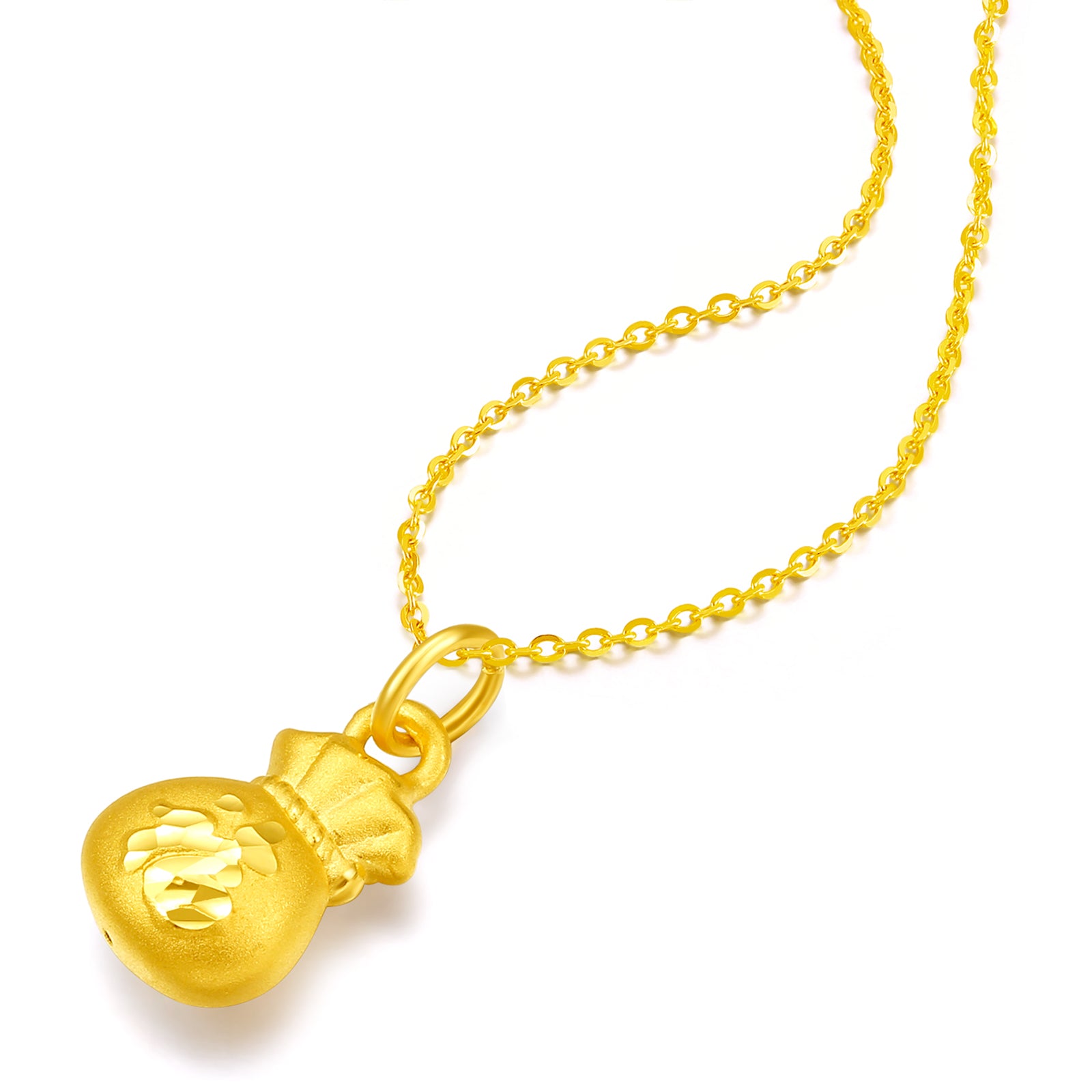   24K Gold Pendant              Fortune Bag 0.7-0.9g AD041380