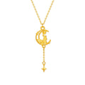 999 24K Gold Pendant Necklace Star 3.2-3.6g A0616234