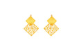 "infinite" 24K Gold Earrings 0.8-1.4g A099566