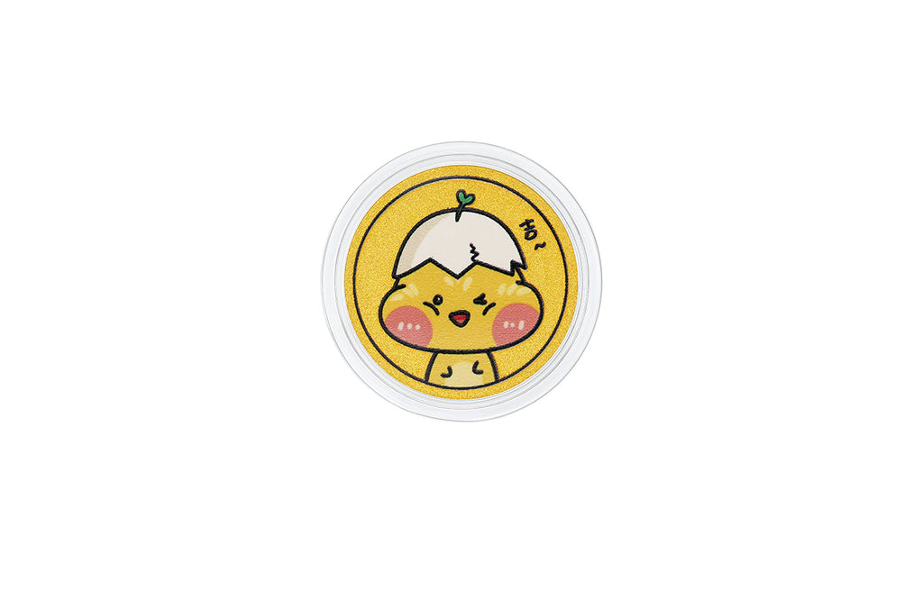 999 24K Gold Gold Ingot Rooster 1g A1114381