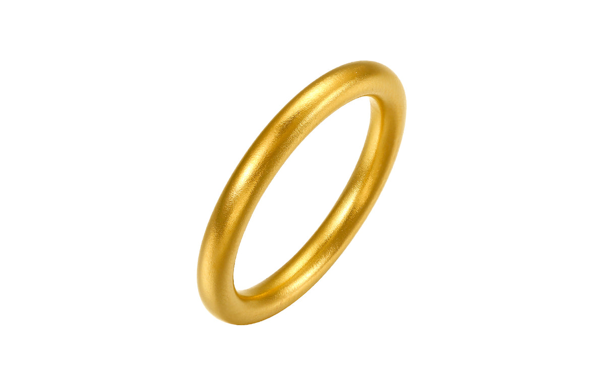 "Antiquity Gold" 999 24K Gold Ring 8-9g AA015034-2