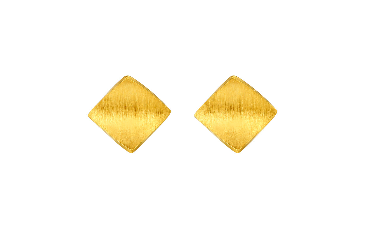 "Infinite" 24K Gold Earrings 1.1-1.4g A0910828