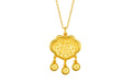   999 24K Gold Pendant              Peace Lock 6-7g AA047505