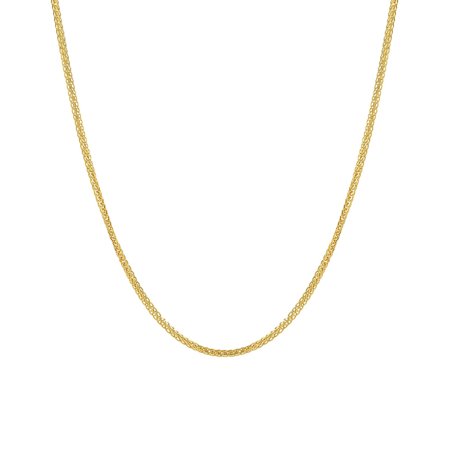 18K Gold Adjustable Snake Chain Necklace 1-1.2g / 1.6-1.8g / 2.5-2.7g C0510269