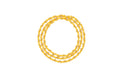 "Chinese Culture Collection - Dan Qing" 24K Gold Beaded Bracelet Diamond 0.0024ct Bamboo 25-30g W1936313