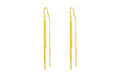 999 24K Gold Earrings 4.7-5.1g AA091678