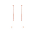 18K Rose Gold Earrings 0.6-0.8g KI091457