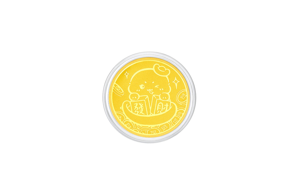 999 24K Gold Ornament 1g A1114644