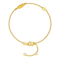 "Chinese Zodiac Rabbit" 999 24K Gold Chain Bracelet 1.5-2g A0710450