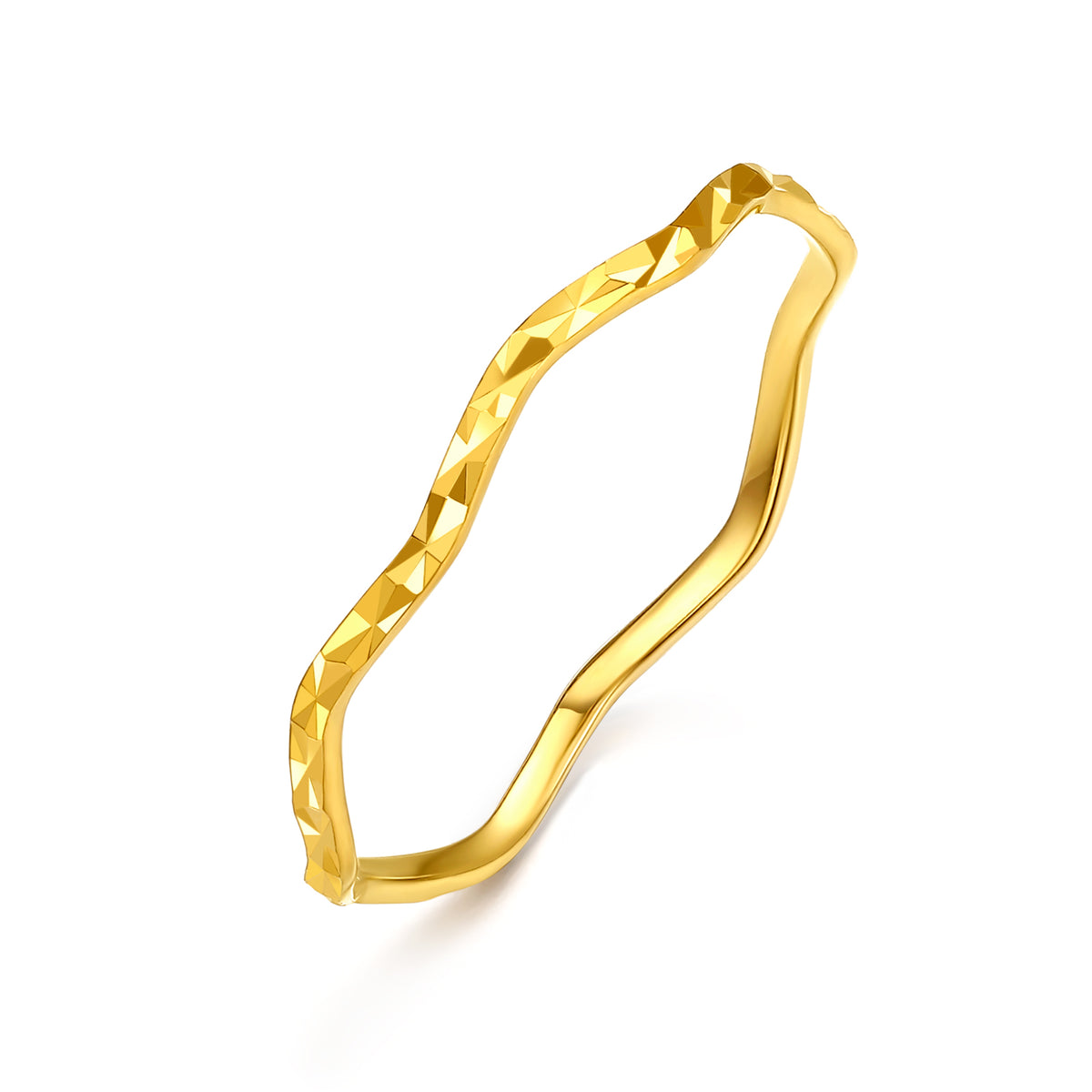 "Infinite" 24K Gold Ring 0.6-0.9g AW015681