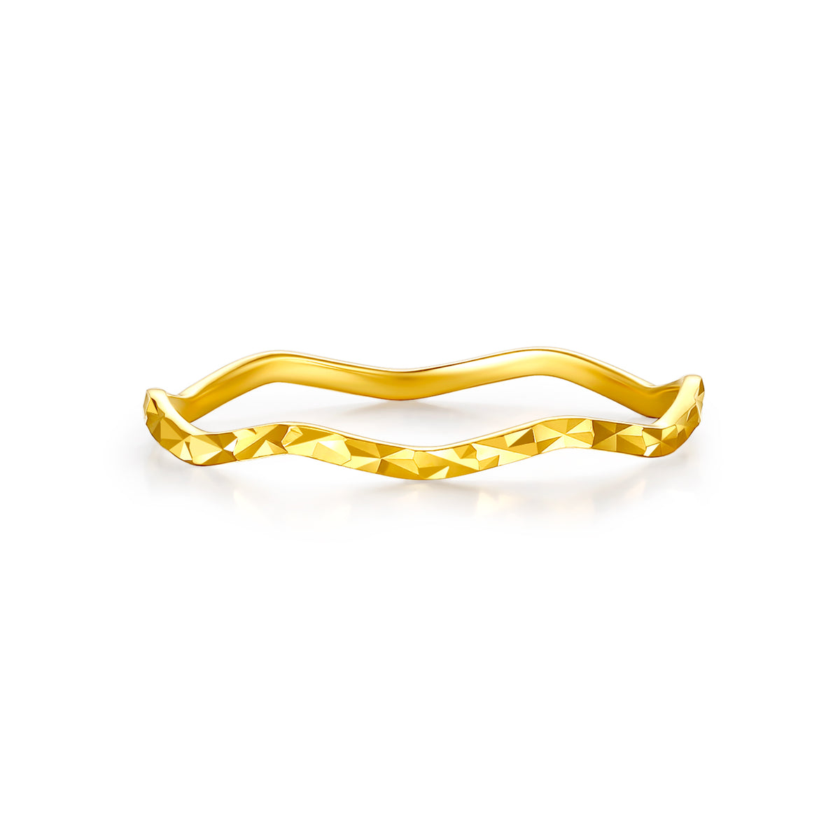 "Infinite" 24K Gold Ring 0.6-0.9g AW015681