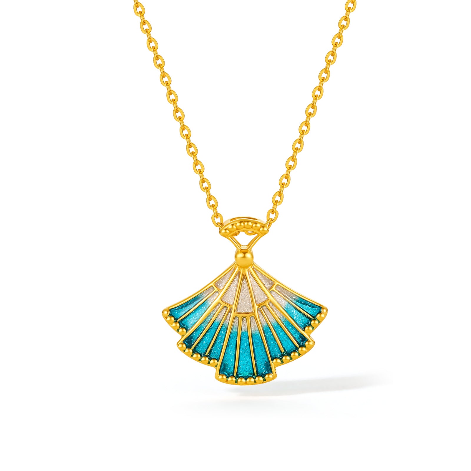 "infinite" 24K Gold Pendant Necklace 2.8-3.4g A069667