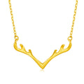 999 24K Gold Pendant Necklace 4.1-4.8g AA066595