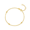 18K Yellow Gold Chain Bracelet 0.6-1g KH077358