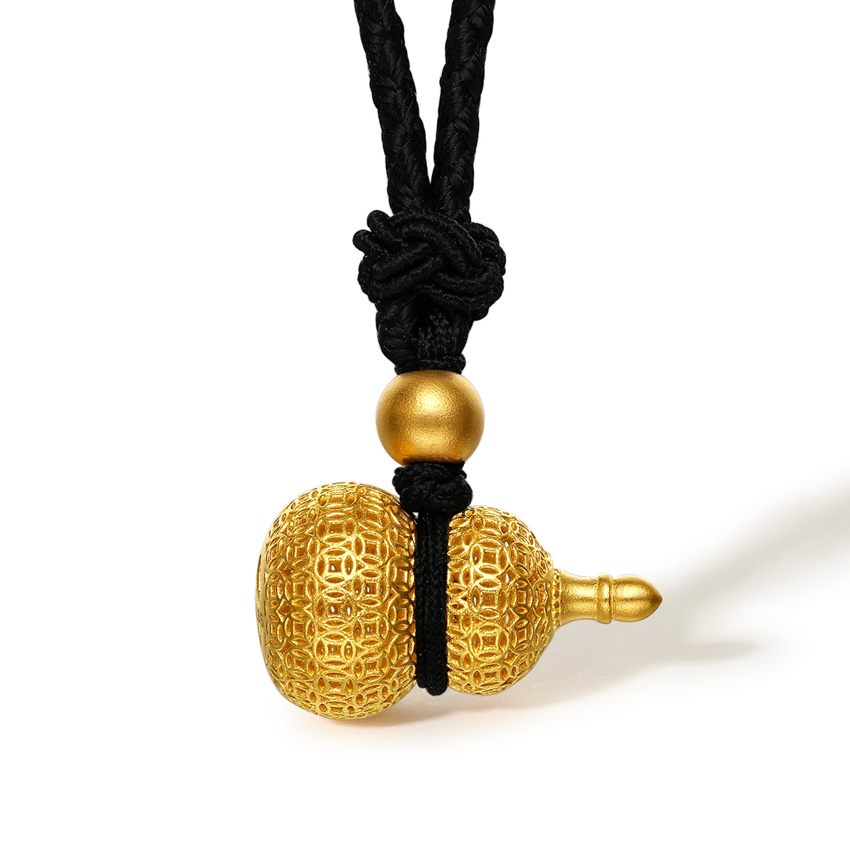 999 24K Gold Pendant Gourd 3-5g A049406