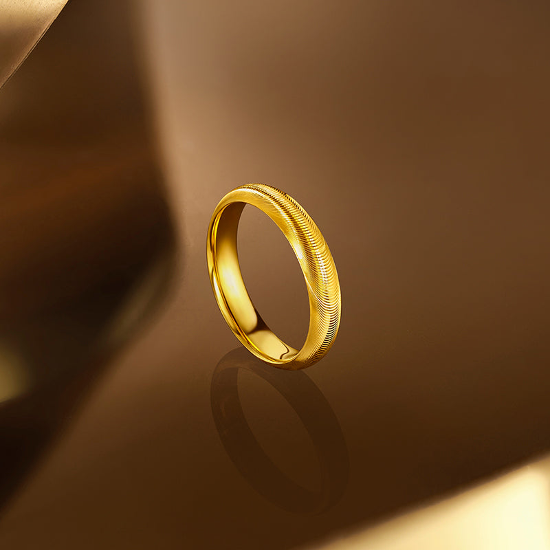 999 24K Gold Ring 2.5-3.5g A0113373