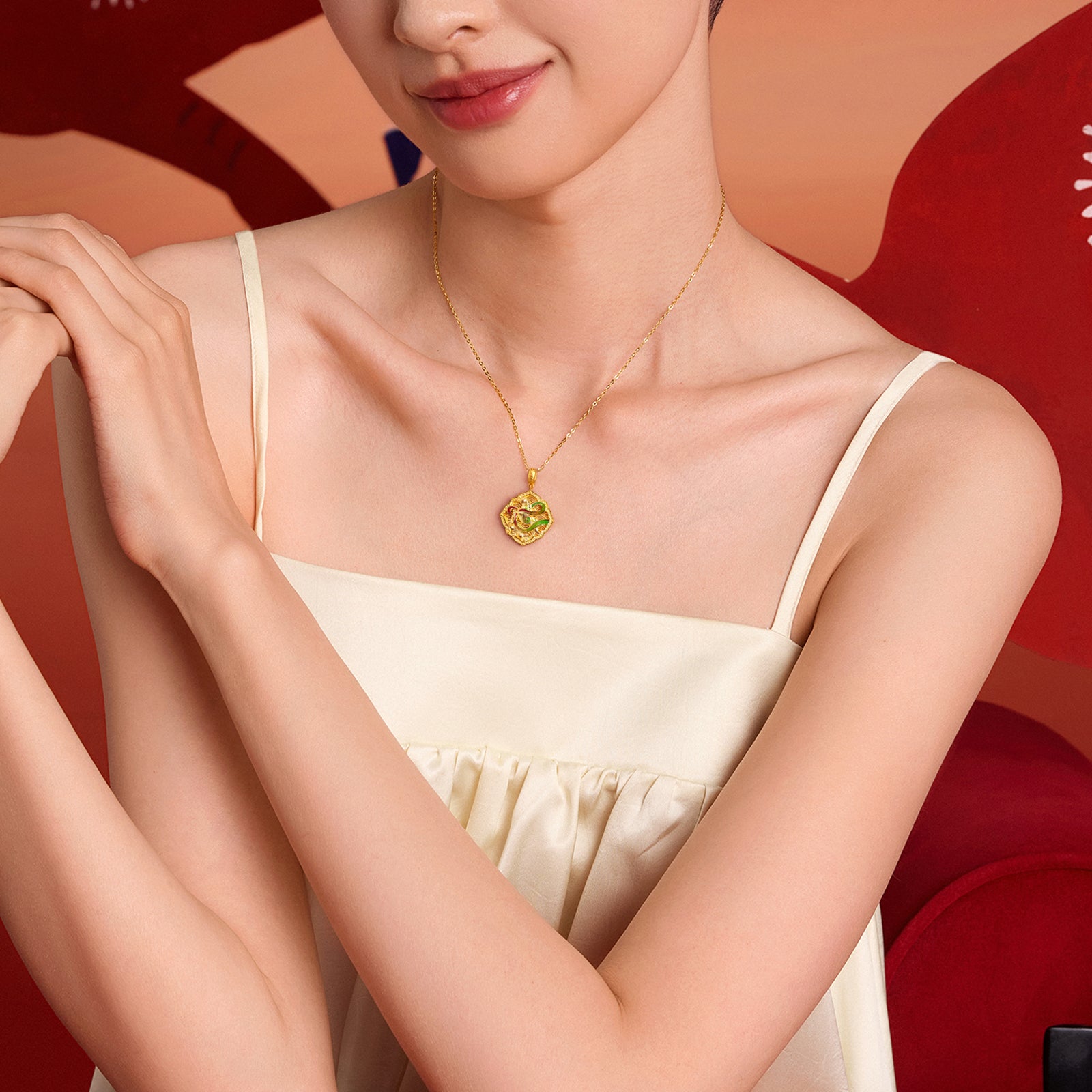 'Year of the Horse' 999.9 24K Gold Pendant Horse 5.3-5.8g A0421061