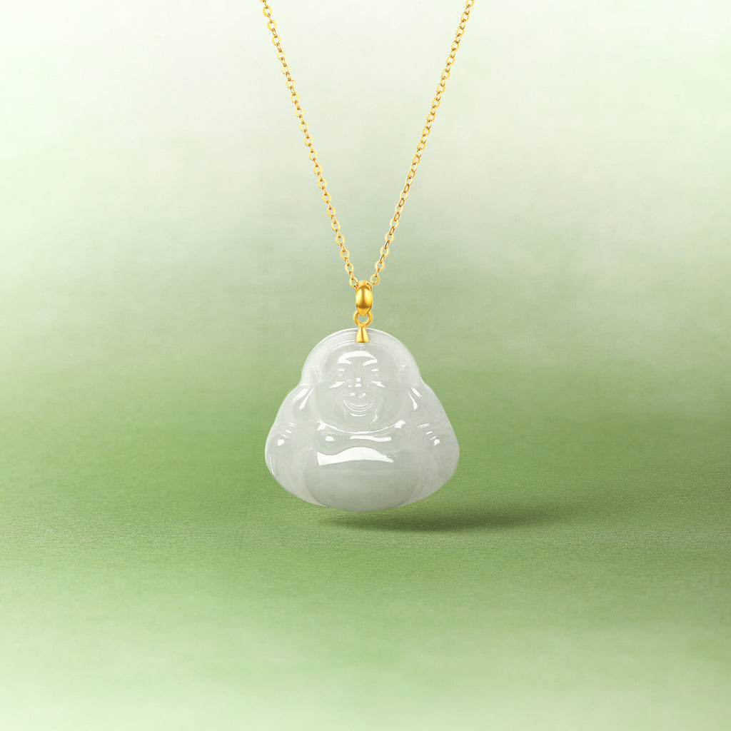 999.9 24K金吊墜 黑天玉 0.25-0.45克 彌勒佛 Y0411122