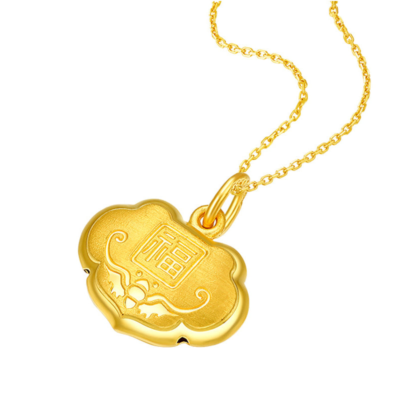 999.9 24K Gold Pendant 1-1.49g Ruyi 如意 AB047504