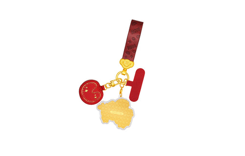 "Chinese Culture Collection - Dan Qing" 999 24K Gold Keychain Horse 0.01g A2536241