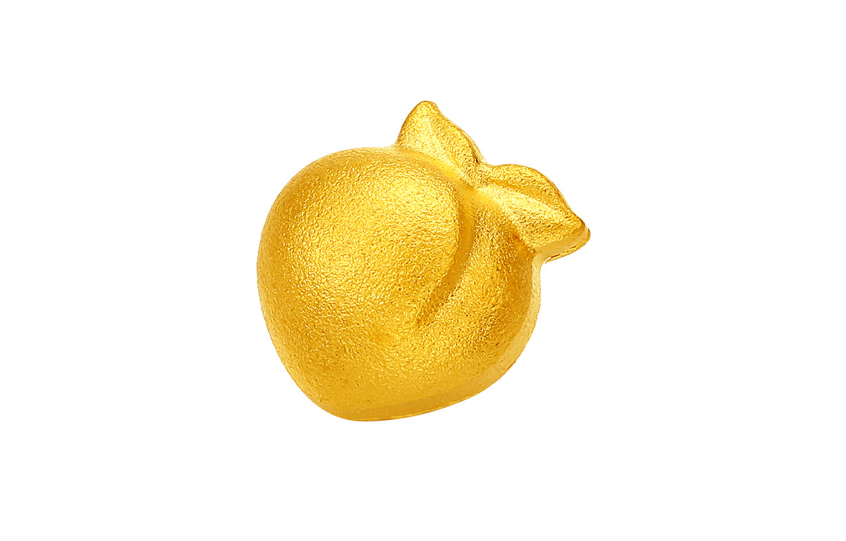 999 24K Gold Gold Ingot Peach 1-1.02g A2015018