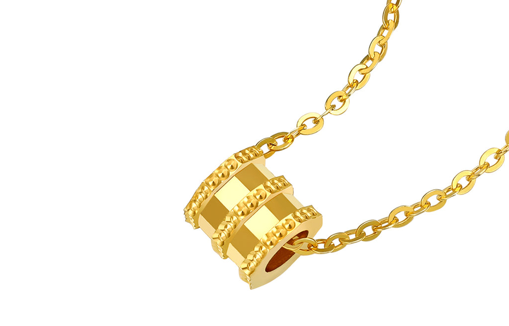 "infinite" 24K Gold Pendant 0.5-0.75g A048775