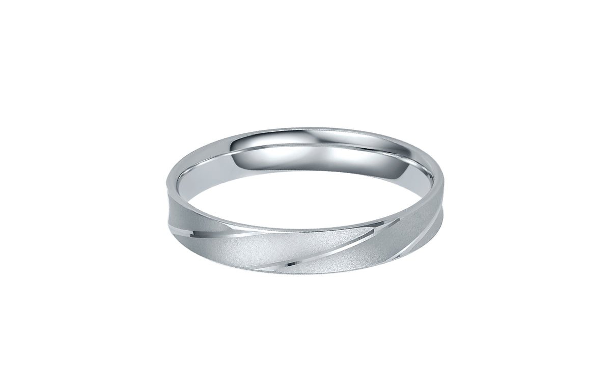 950 Platinum Ring 3.7-4.5g B039526