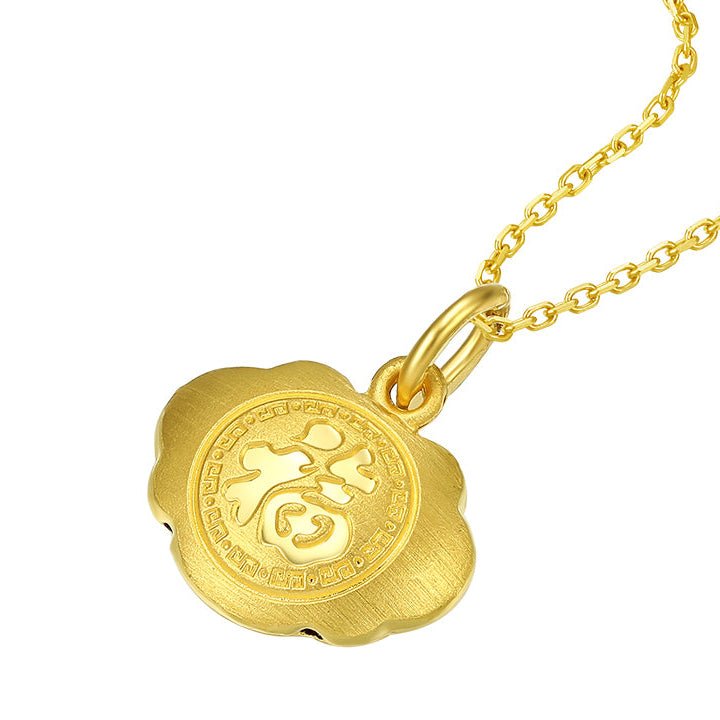 999.9 24K Gold Pendant 1-1.49g Ruyi 如意 AB047502