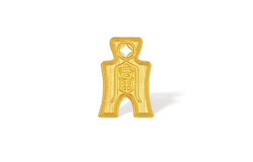 "Chinese Culture Collection - Dan Qing" 999 24K Gold Ingot 3-3.02g A2437262