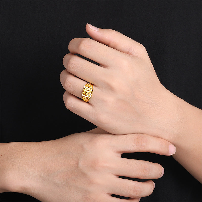 999 24K Gold Ring Cai 5.5-6g AA011382