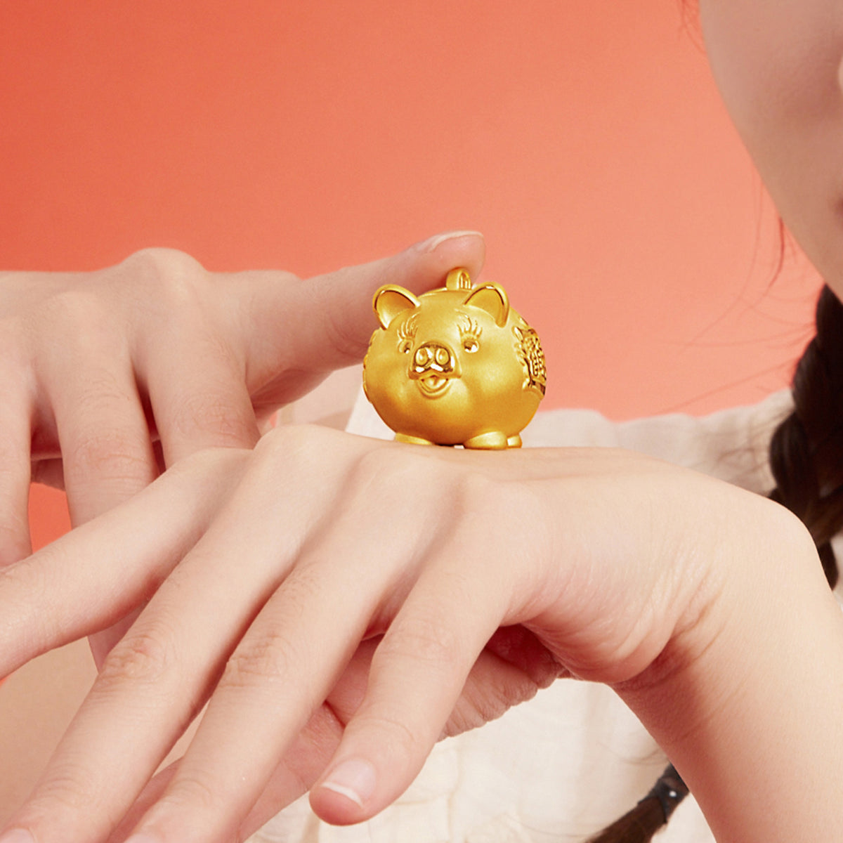 999 24K Gold Ornament 18g A2012647